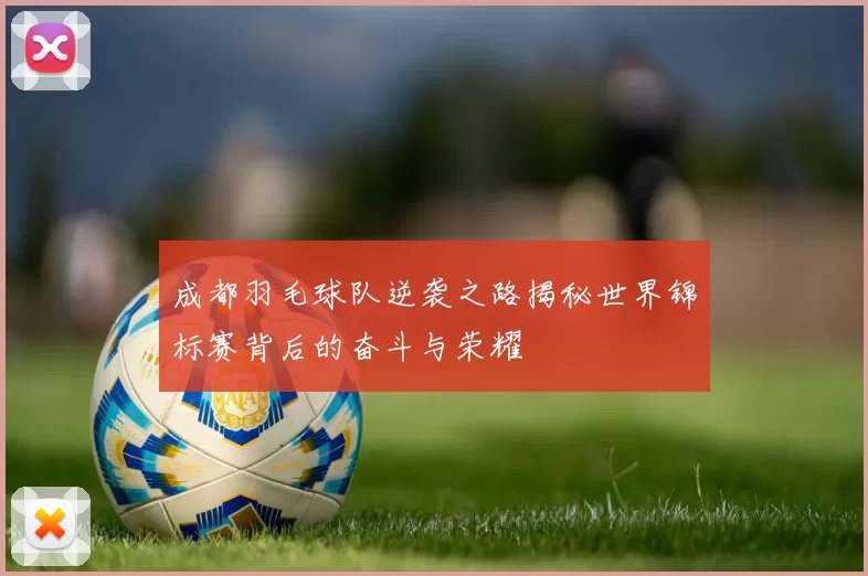 成都羽毛球队逆袭之路揭秘世界锦标赛背后的奋斗与荣耀
